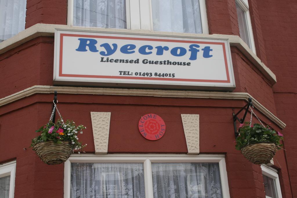 The Ryecroft Hotell Great Yarmouth Eksteriør bilde